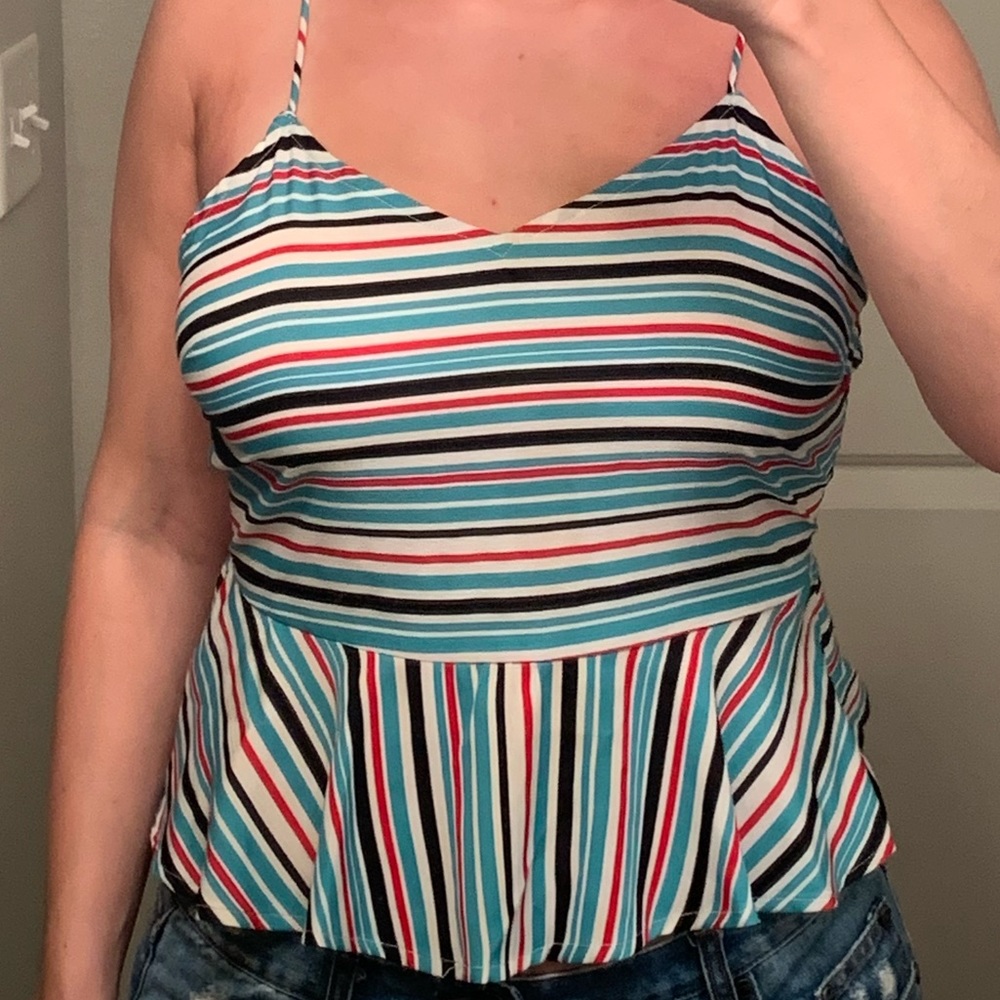 Striped tank top
